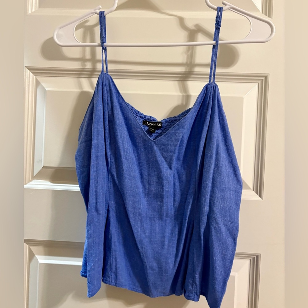 Express Royal Blue Camisole Top